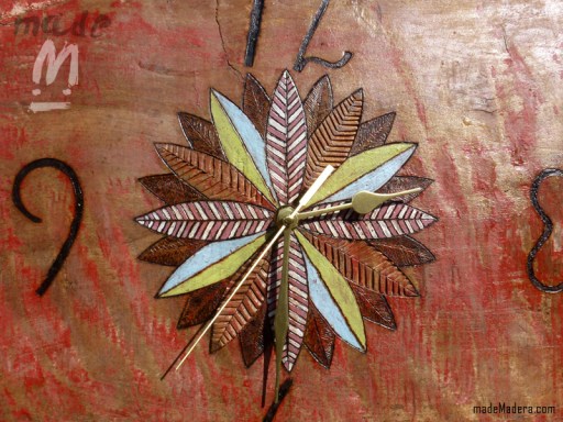 Reloj, rústico, rustic, clock, madera, diseño, decoración, hogar